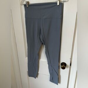 Lululemon Sleek Gray Yoga Pants